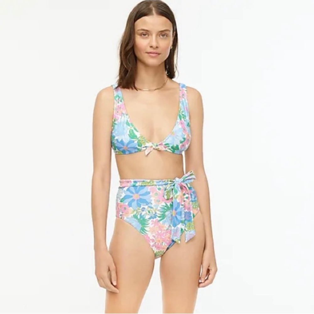 J Crew Eco Bikini in Fairy Floral size XS